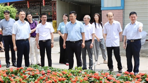 自治區(qū)政協(xié)常委、梧州市政協(xié)主席黃振饒蒞臨百裕集團(tuán)走訪調(diào)研